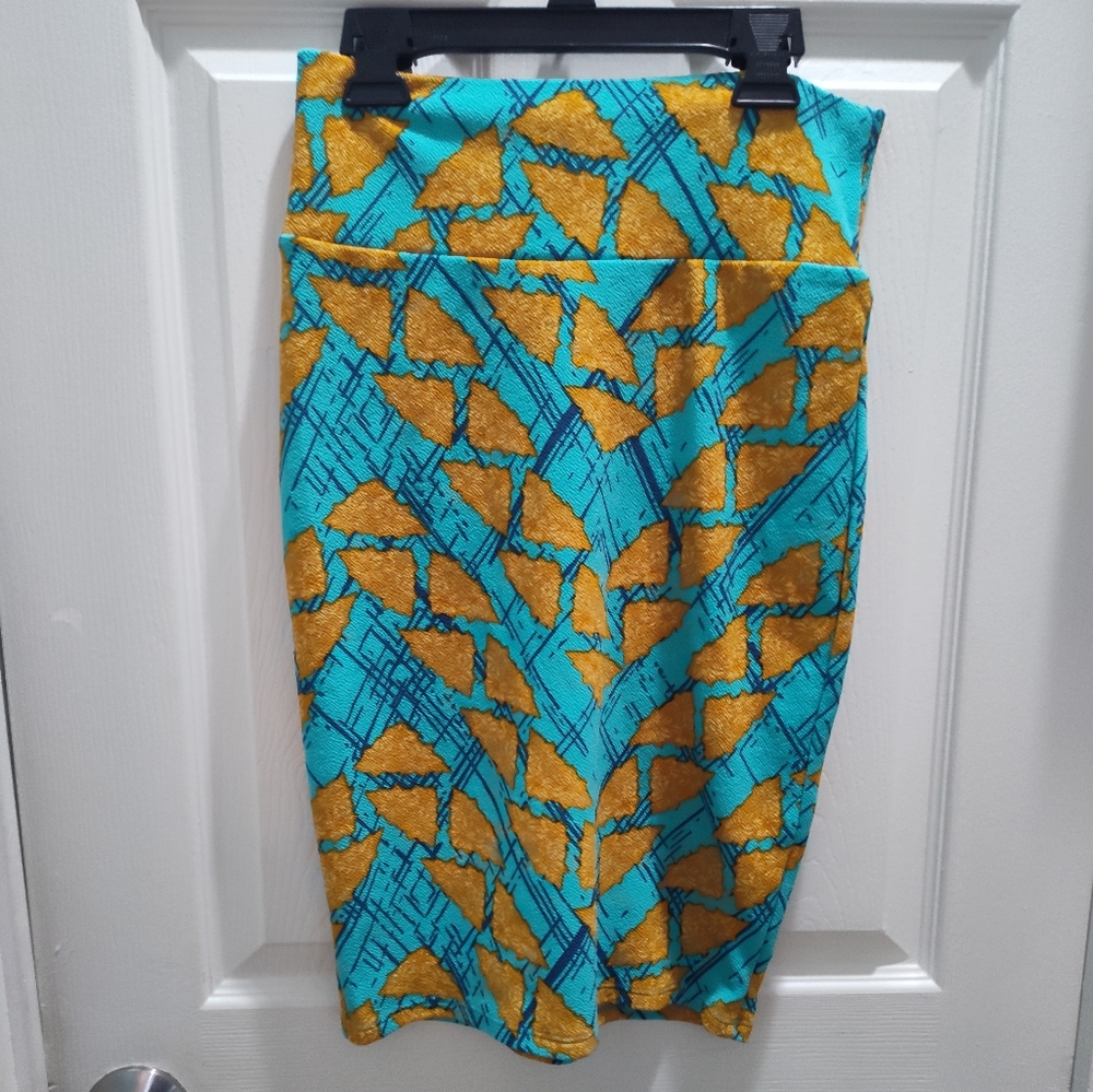 Lularoe Printed Pencil Skirt